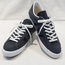 SAMURAI JEANS サムライ自動車倶楽部 SM92LOW17 スエードスニーカー GRYxBK画像