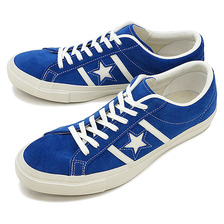 CONVERSE STAR&BARS SUEDE BLUE/WHITE 32350366画像