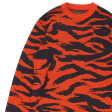 WTAPS DECK CREW ORANGE 162MADT-KNM02画像