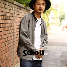 Schott HEAVY JERSEY CAFE RACER 3173009画像