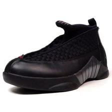 NIKE AIR JORDAN XV RETRO "STEALTH" "MICHAEL JORDAN" "LIMITED EDITION for JORDAN BRAND" BLK/RED 881429-001画像