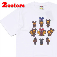 A BATHING APE &times; MEDICOM TOY BE@RBRICK MILO SHARK TEE画像
