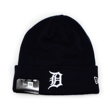 NEW ERA DETROIT TIGERS BASIC CUFF KNIT BEANIE NAVY FFNEDTS187画像
