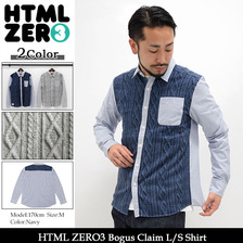 HTML ZERO3 Bogus Claim L/S Shirt SHT119画像