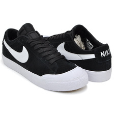 NIKE SB BLAZER ZOOM LOW XT BLACK / WHITE - GUM LIGHT BROWN 864348-019画像