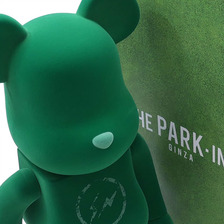 THE PARK・ING GINZA &times; MEDICOM TOY BE@RBRICK fragment design 1000% GREEN画像