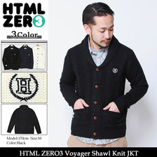 HTML ZERO3 Voyager Shawl Knit JKT JKT185画像