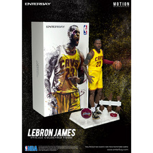 ENTERBAY 1/9 ENTERBAY 1/9 SCALE MOTION MASTERPIECE COLLECTIBLE FIGURE NBA COLLETION LEBRON JAMES MM-1205画像