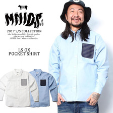 MINOS LS OX POCKET SHIRTS MNQ1-SH01画像