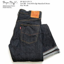 BURGUS PLUS Lot.705 Authentic Zip Fly Model 14.2oz. Non Selvedge Denim Regular Straight 705-0701画像