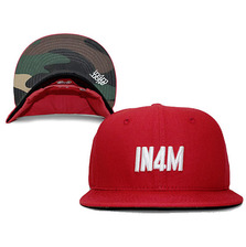 In4mation IN4M 411 SNAPBACK RED IMT193画像