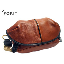 POKIT ANILINE CALF LEATHER CLASSIC SHOULDER CAPSULE画像