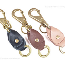 Butler Verner Sails ブラス&times;栃木レザーキーホルダー JA-1897画像