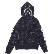 A BATHING APE &times; NEIGHBORHOOD NHBP.SHARK/C-ZIP HOODED.LS 171NOAPN-CSM01S画像