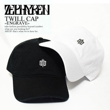 Zephyren TWILL CAP -ENGRAVE-画像
