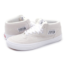 VANS Half Cab (Suede)WHITE/TRUE WHITE画像