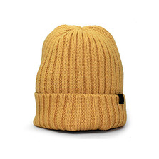 STUSSY SIMPLE WOOL CUFF BEANIE MUSTARD 132795画像