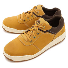 Timberland Raystown Sneaker Oxford Wheat Nubuck with brown A19FS画像