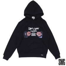SWAGGER I'M RELOADED PULLOVER HOODIE BLACK画像