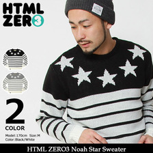 HTML ZERO3 Noah Star Sweater CT188画像