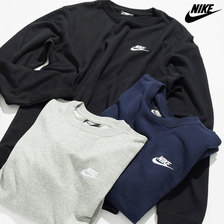 NIKE Club French Terry Crew Sweat 804343画像