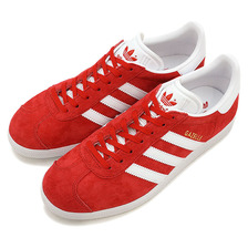 adidas Originals GAZELLE SCARLET/R WHITE/GOLD M S76228画像