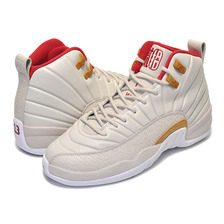 NIKE AIR JORDAN 12 GS "CHINESE NEW YEAR" l.Orewoodbrn/Varsity red 881428-142画像