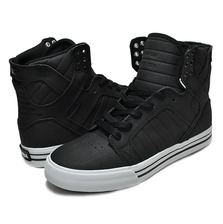 SUPRA WOMENS SKYTOP black/white-white SW18188画像
