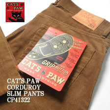 CAT'S PAW CORDUROY SLIM PANTS CP41322画像