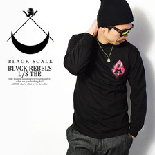 BLACK SCALE BLVCK REBELS L/S TEE BSQS16AW02LS画像