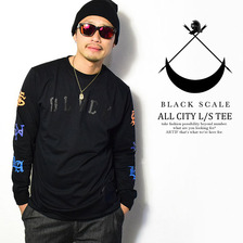 BLACK SCALE ALL CITY L/S TEE BS16LK049画像