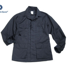 POST OVERALLS #1123 BDU-R COTTON BROADCLOTH JACKET/dark navy画像