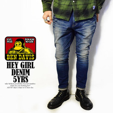 BEN DAVIS HEY GIRL DENIM 5YRS BDW-571DB画像