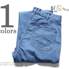 orslow 3 YEAR WASH US NAVYデニムユーティリティパンツ 01-5130-98画像