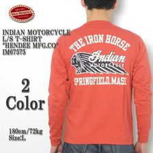 INDIAN MOTORCYCLE L/S T-SHIRT "HENDEE MFG.CO" IM67575画像