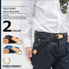 FRED PERRY Nylon Ring Belt JAPAN LIMITED F19792画像