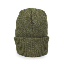 BRONER VALUE KNIT CUFF ARMY GREEN 61-10画像
