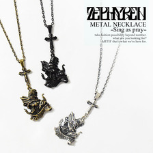 Zephyren METAL NECKLACE -Sing as pray-画像