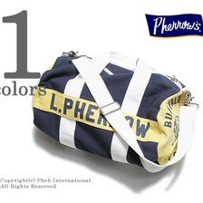 Pherrow's 17S-PDBG1 キャンバス ミニドラムバッグ画像