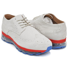 Tomo & Co WING TIP WHITE SUEDE / TRICO SOLE画像