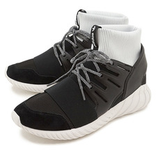 adidas Originals TUBULAR DOOM CORE BLACK / RUNNING WHITE BA7555画像