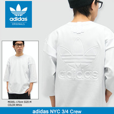 adidas Originals NYC 3/4 Crew BJ9992画像