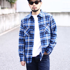 FIVE BROTHER フランネルワークシャツ ARKnets別注 1516081R画像