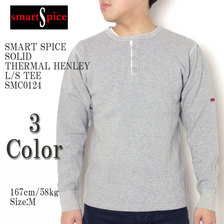 smart Spice SOLID THERMAL HENLEY L/S TEE SMC0124画像