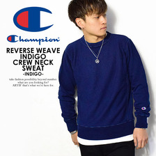 Champion REVERSE WEAVE CREW NECK SWEAT -INDIGO- C3-K003画像