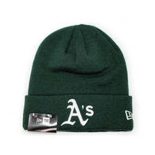 NEW ERA OAKLAND ATHLETICS CUFFED KNIT BEANIE FFNEOAS166画像