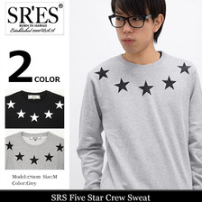 PROJECT SR'ES Five Star Crew Sweat KNT01283画像