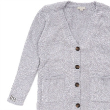 Ron Herman &times; Barefoot Dreams SLIT CARDIGAN OCEAN/OYSTER/WHITE画像