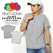 Fruit of the Loom 2-PACK POCKET S/S TEE -GRAY/WHITE- 922-504PKG画像