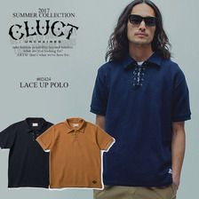 CLUCT LACE UP POLO 02424画像